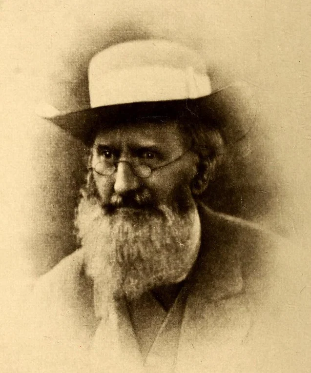 Portrait of Spruce featured as the frontispiece of Notes of a Botanist on the Amazon and Andes (1908), edited by Alfred Russel Wallace